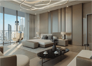 Yachtside Marina Residences with yachts docked in the marina and modern buildings in background