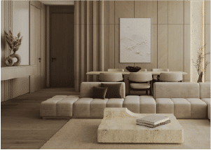 Yachtside Marina Residences with yachts docked in the marina and modern buildings in background