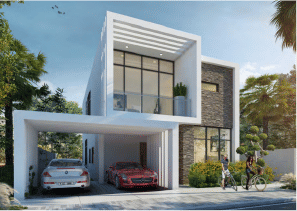 Yachtside Marina Residences with yachts docked in the marina and modern buildings in background