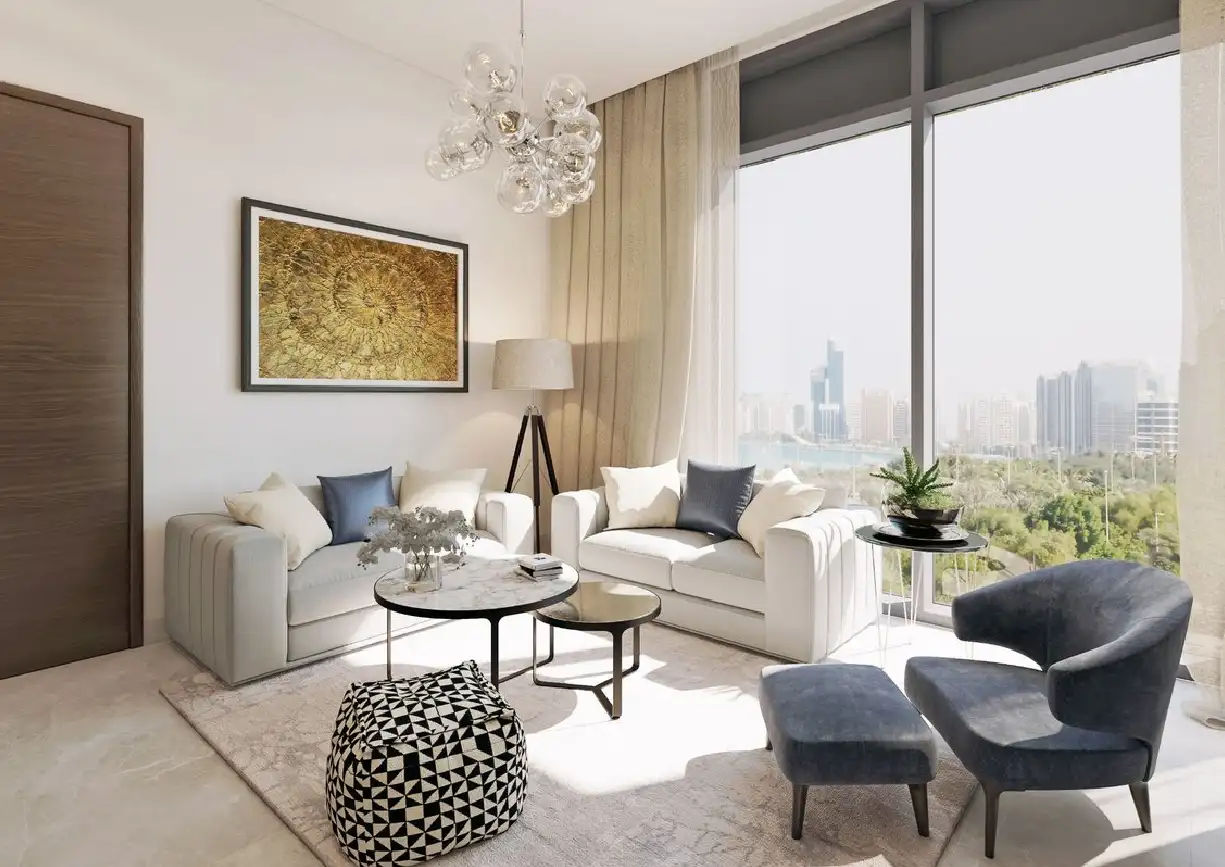 Yachtside Marina Residences with yachts docked in the marina and modern buildings in background