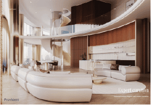 Yachtside Marina Residences with yachts docked in the marina and modern buildings in background