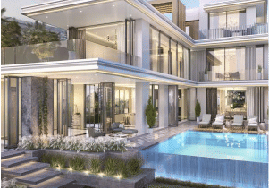 Yachtside Marina Residences with yachts docked in the marina and modern buildings in background