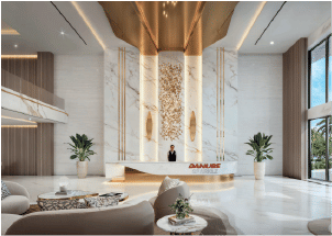 Yachtside Marina Residences with yachts docked in the marina and modern buildings in background