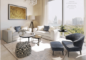 Yachtside Marina Residences with yachts docked in the marina and modern buildings in background