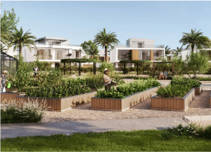 Yachtside Marina Residences with yachts docked in the marina and modern buildings in background