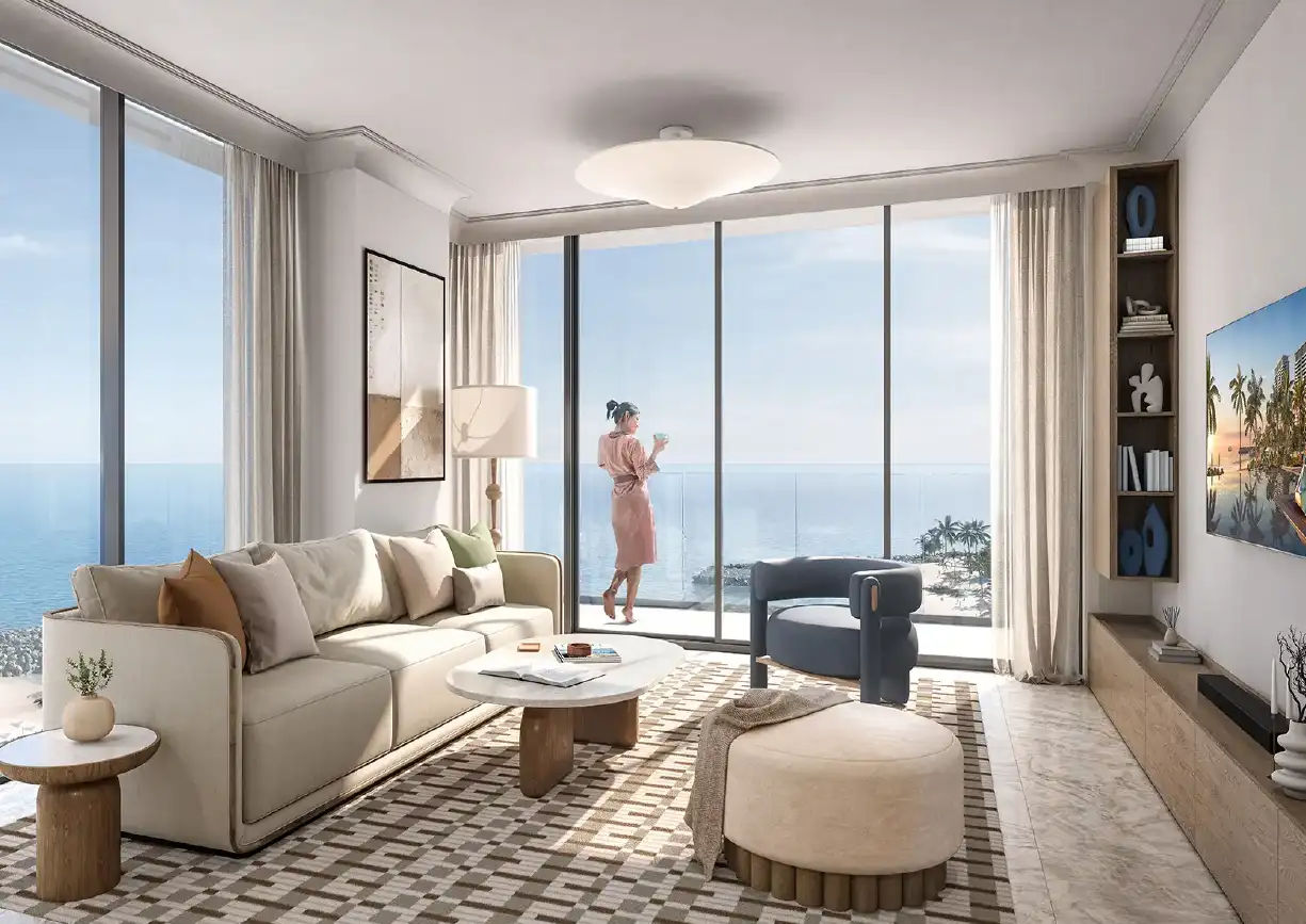 Yachtside Marina Residences with yachts docked in the marina and modern buildings in background