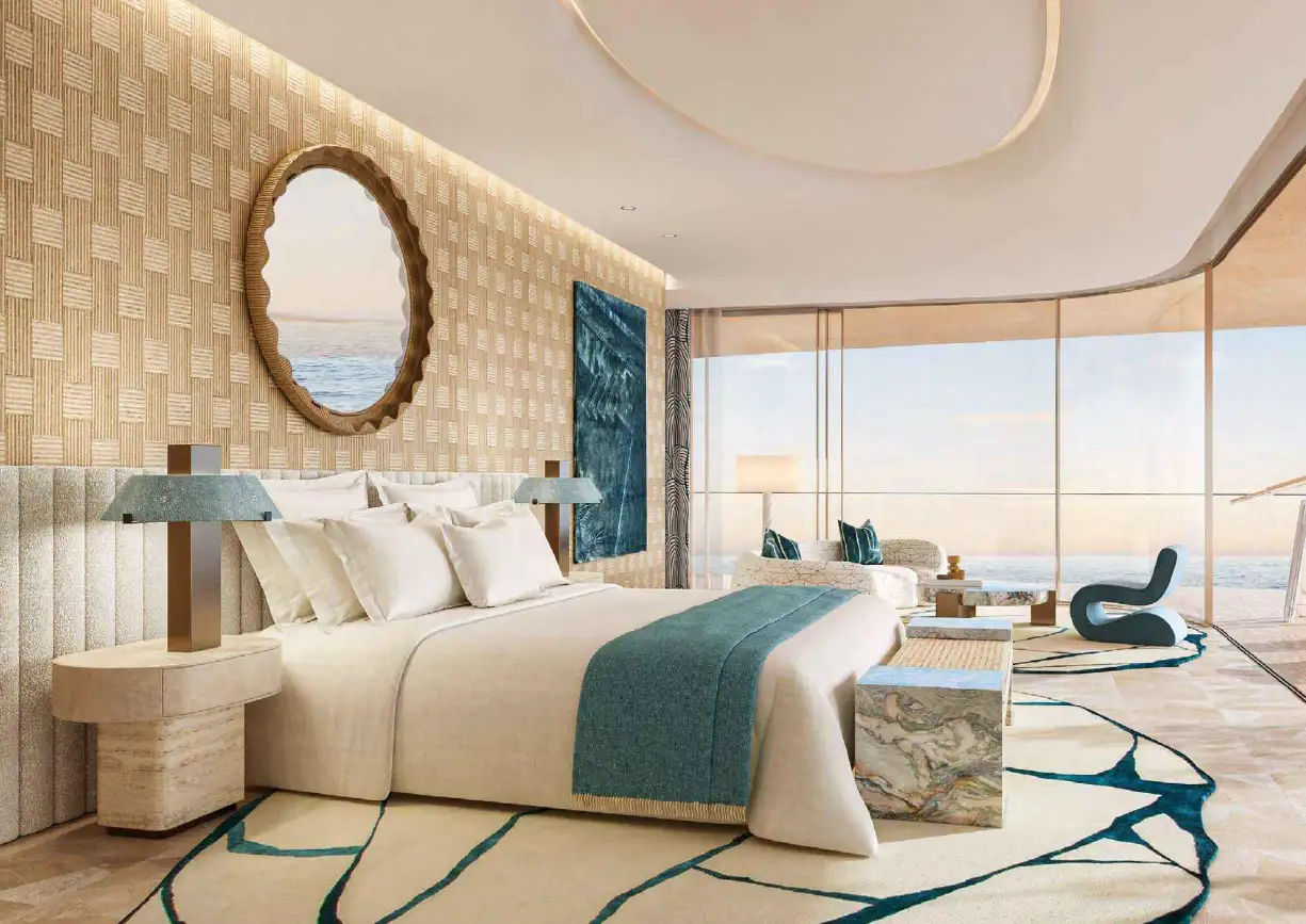 Yachtside Marina Residences with yachts docked in the marina and modern buildings in background