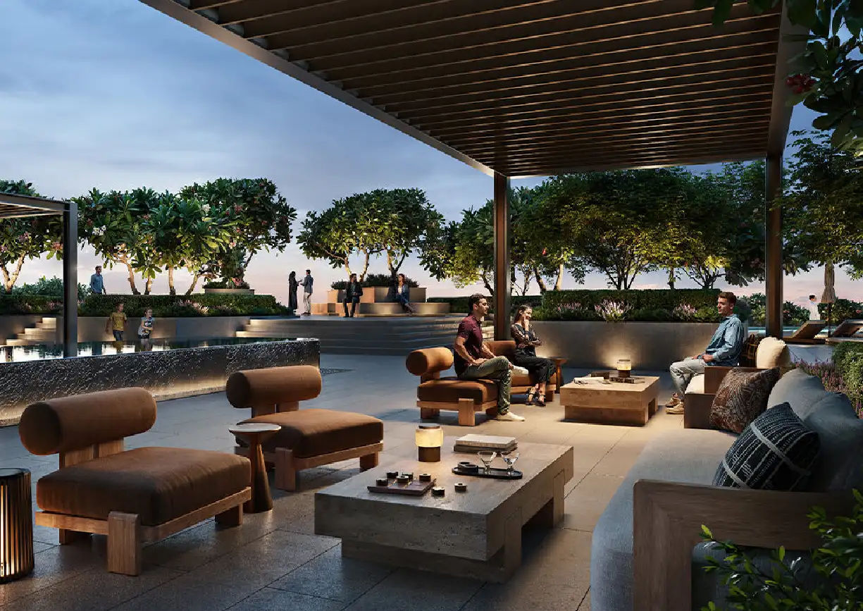 Yachtside Marina Residences with yachts docked in the marina and modern buildings in background