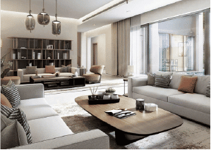 Yachtside Marina Residences with yachts docked in the marina and modern buildings in background