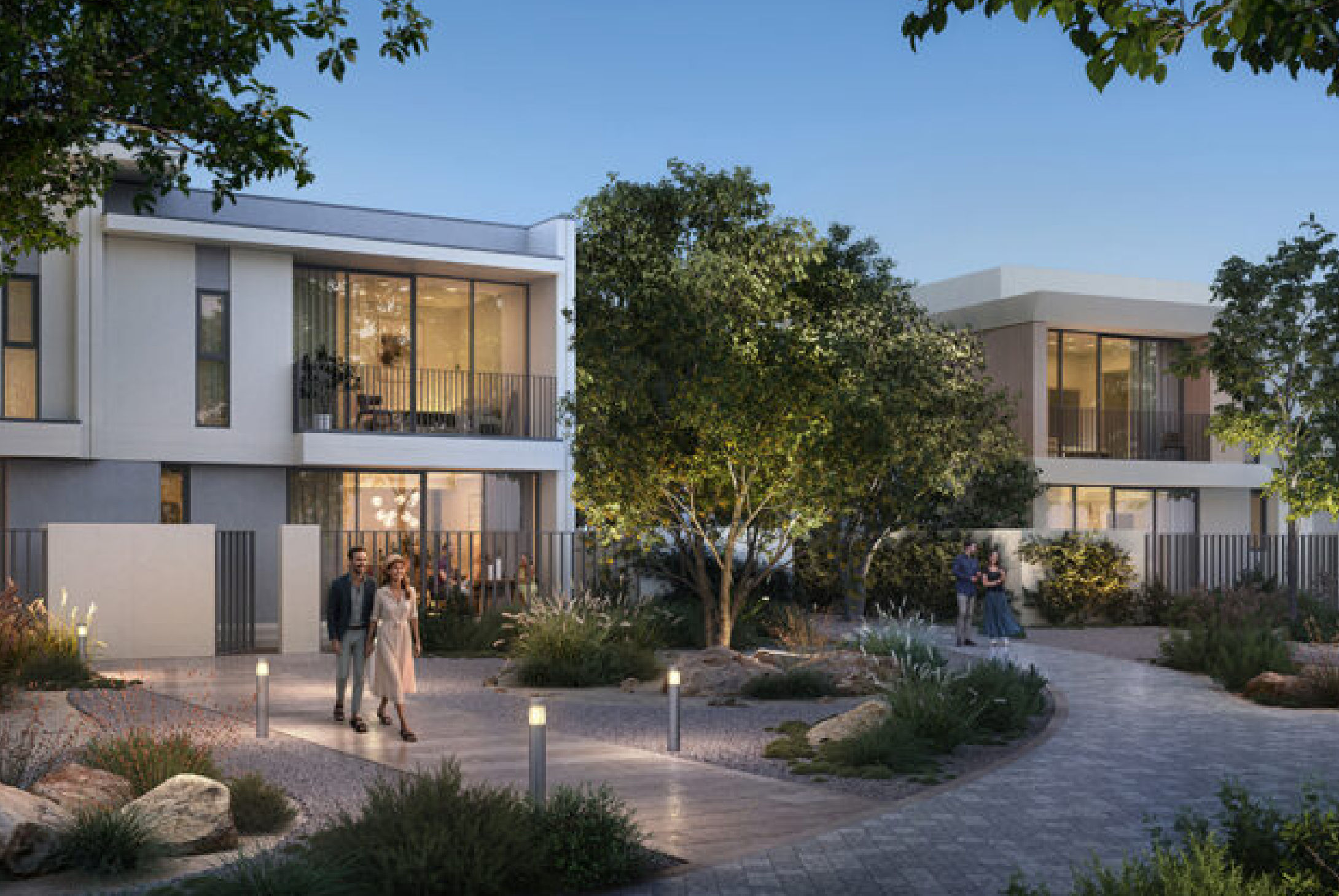 Interior view of a living and dining area in Yachtside Marina Residences with large windows and ocean view