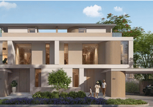 Interior view of a bedroom in Yachtside Marina Residences with large window and modern decor