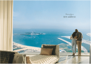 Interior view of a bedroom in Yachtside Marina Residences with large window and modern decor