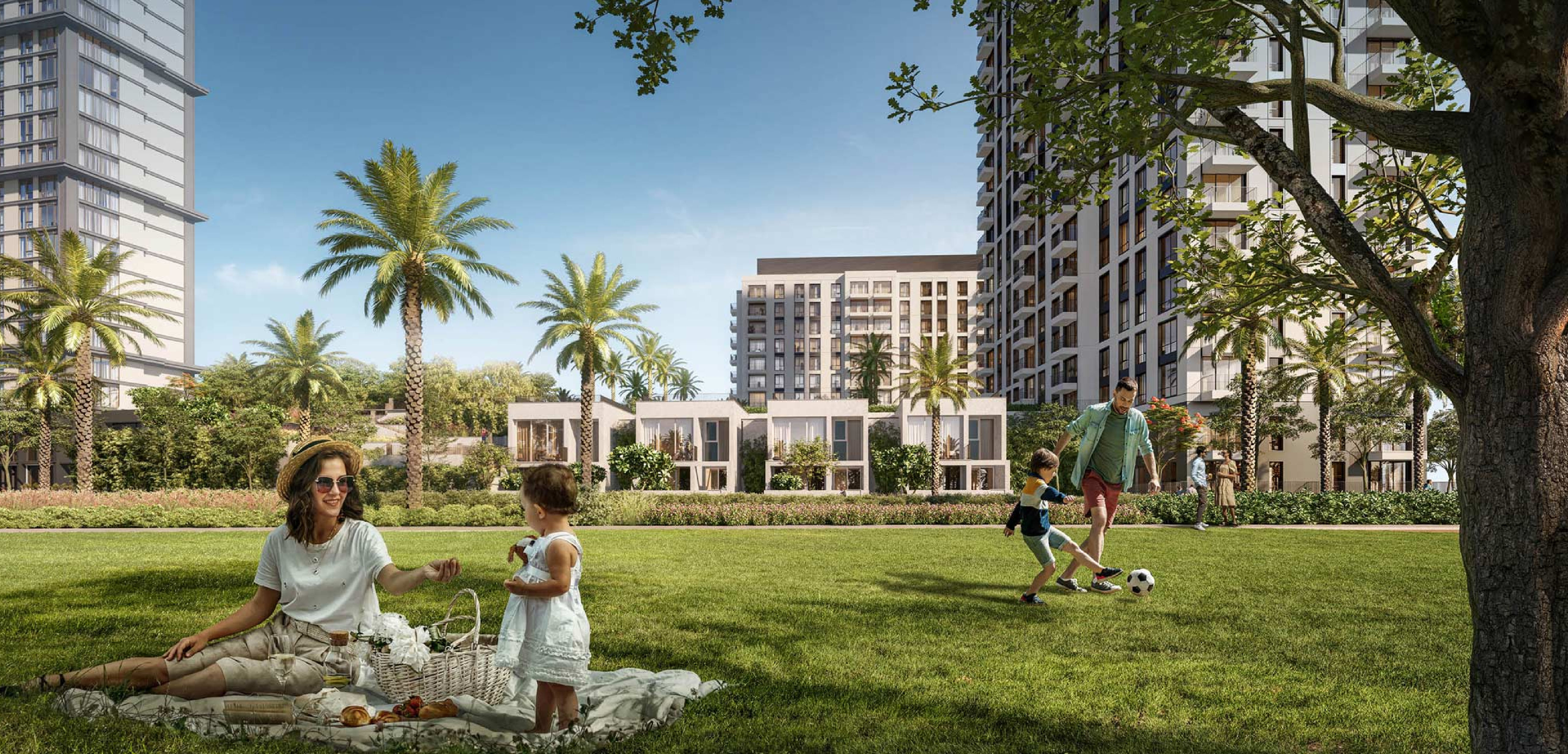Interior view of a bedroom in Yachtside Marina Residences with large window and modern decor