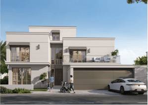 Interior view of a bedroom in Yachtside Marina Residences with large window and modern decor