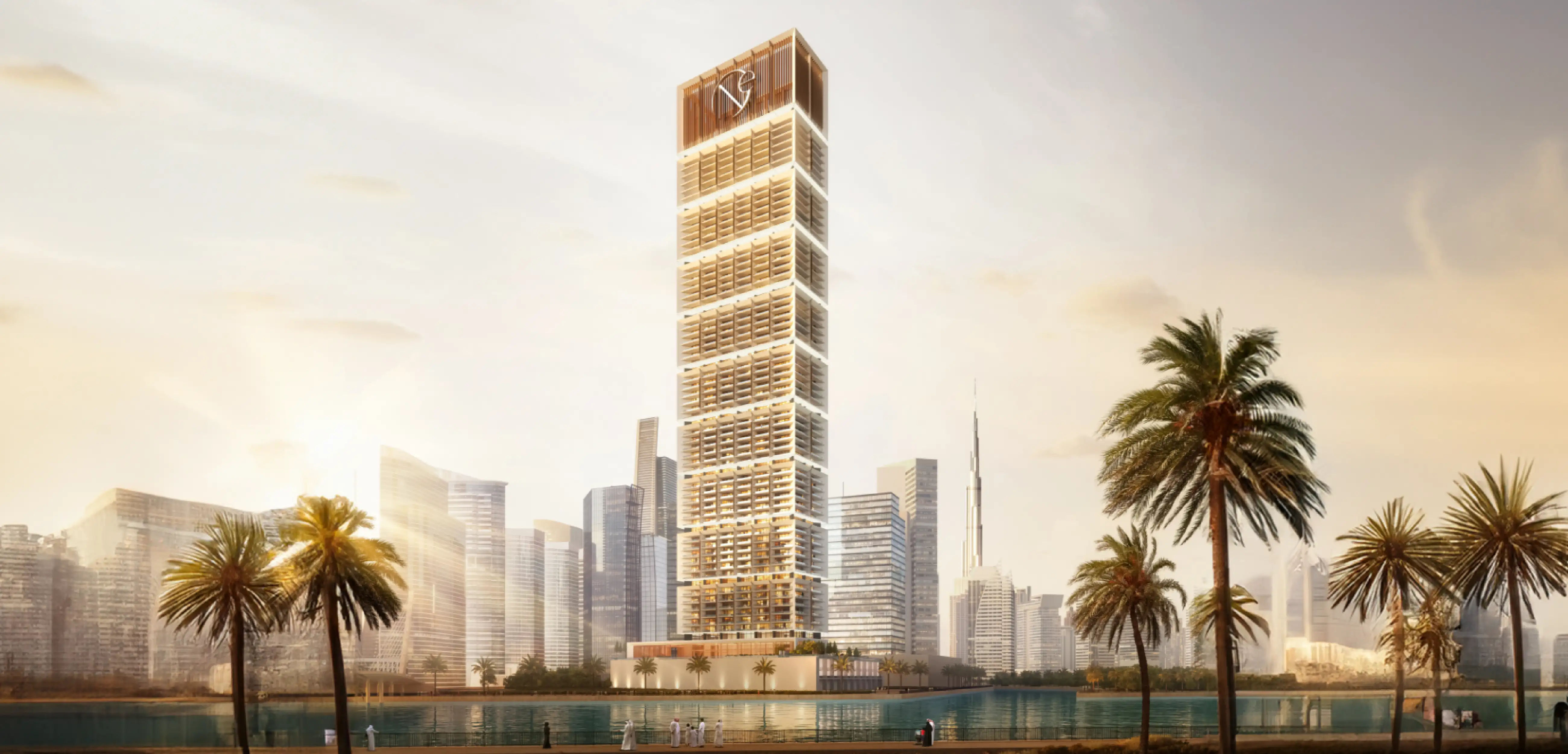 Interior view of a living and dining area in Yachtside Marina Residences with large windows and ocean view