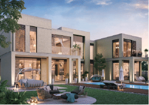 Interior view of a living and dining area in Yachtside Marina Residences with large windows and ocean view