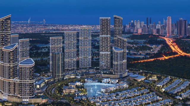 Dubai Marina Skyline