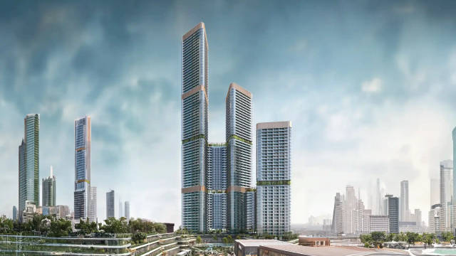 Dubai Marina Skyline