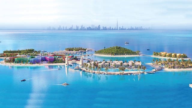 Dubai Marina Skyline