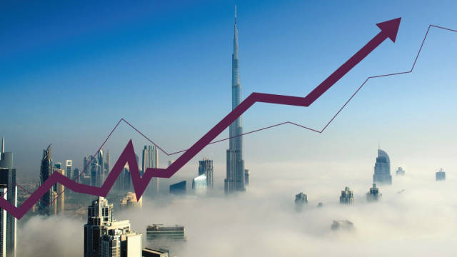 Dubai Marina Skyline