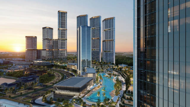 Dubai Marina Skyline