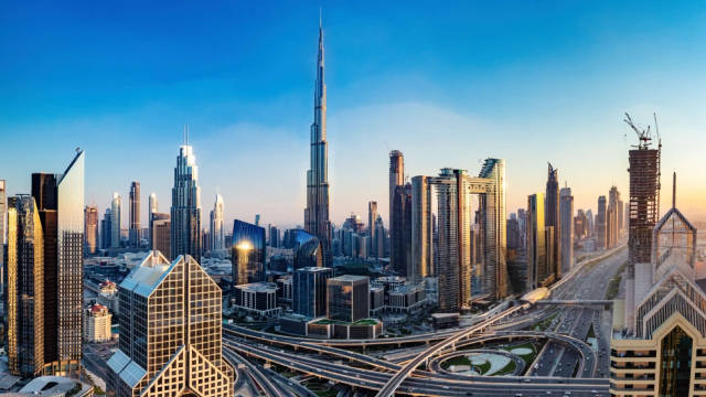 Dubai Marina Skyline