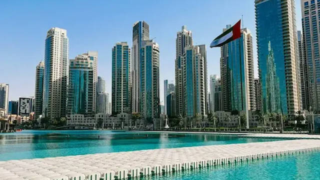 Dubai Marina Skyline