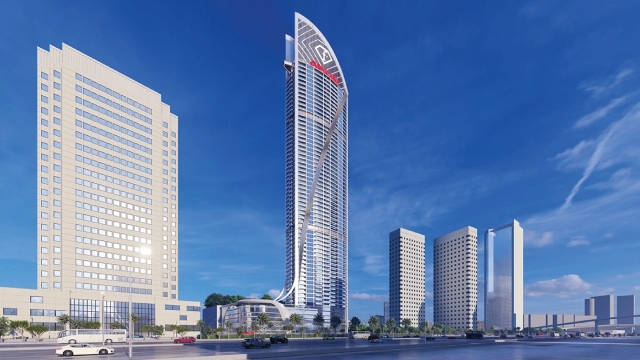 Dubai Marina Skyline