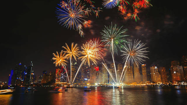 Dubai Marina Skyline