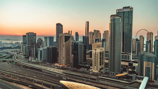 Dubai Marina Skyline