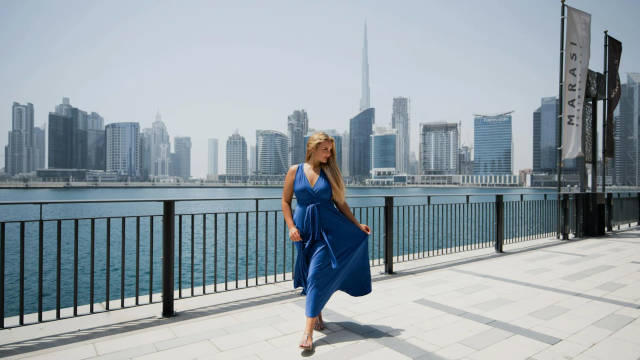 Dubai Marina Skyline