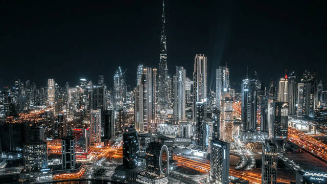 Dubai Marina Skyline