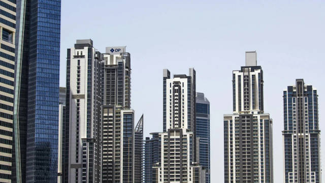 Dubai Marina Skyline