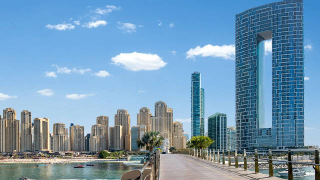 Dubai Marina Skyline