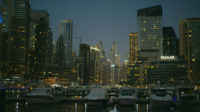 Dubai Marina Skyline