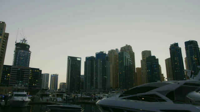 Dubai Marina Skyline