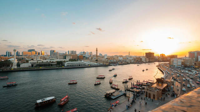 Dubai Marina Skyline