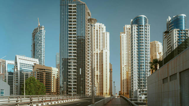 Dubai Marina Skyline