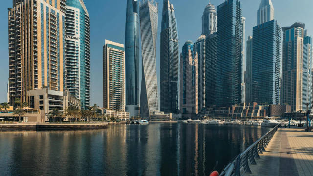 Dubai Marina Skyline