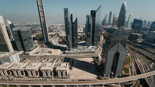 Dubai Marina Skyline