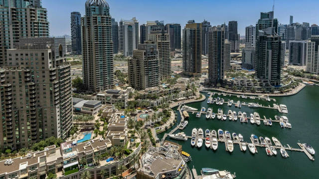 Dubai Marina Skyline