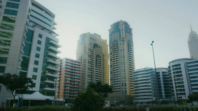 Dubai Marina Skyline