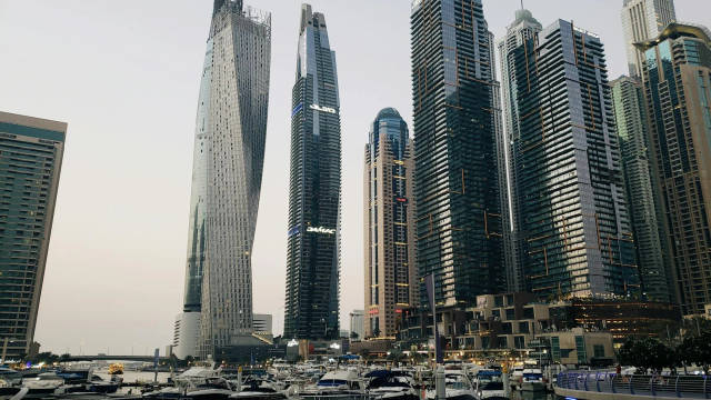 Dubai Marina Skyline