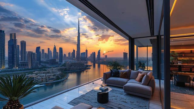 Dubai Marina Skyline