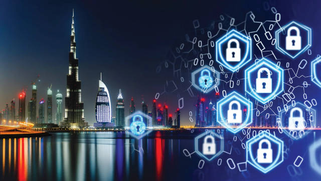 Dubai Marina Skyline