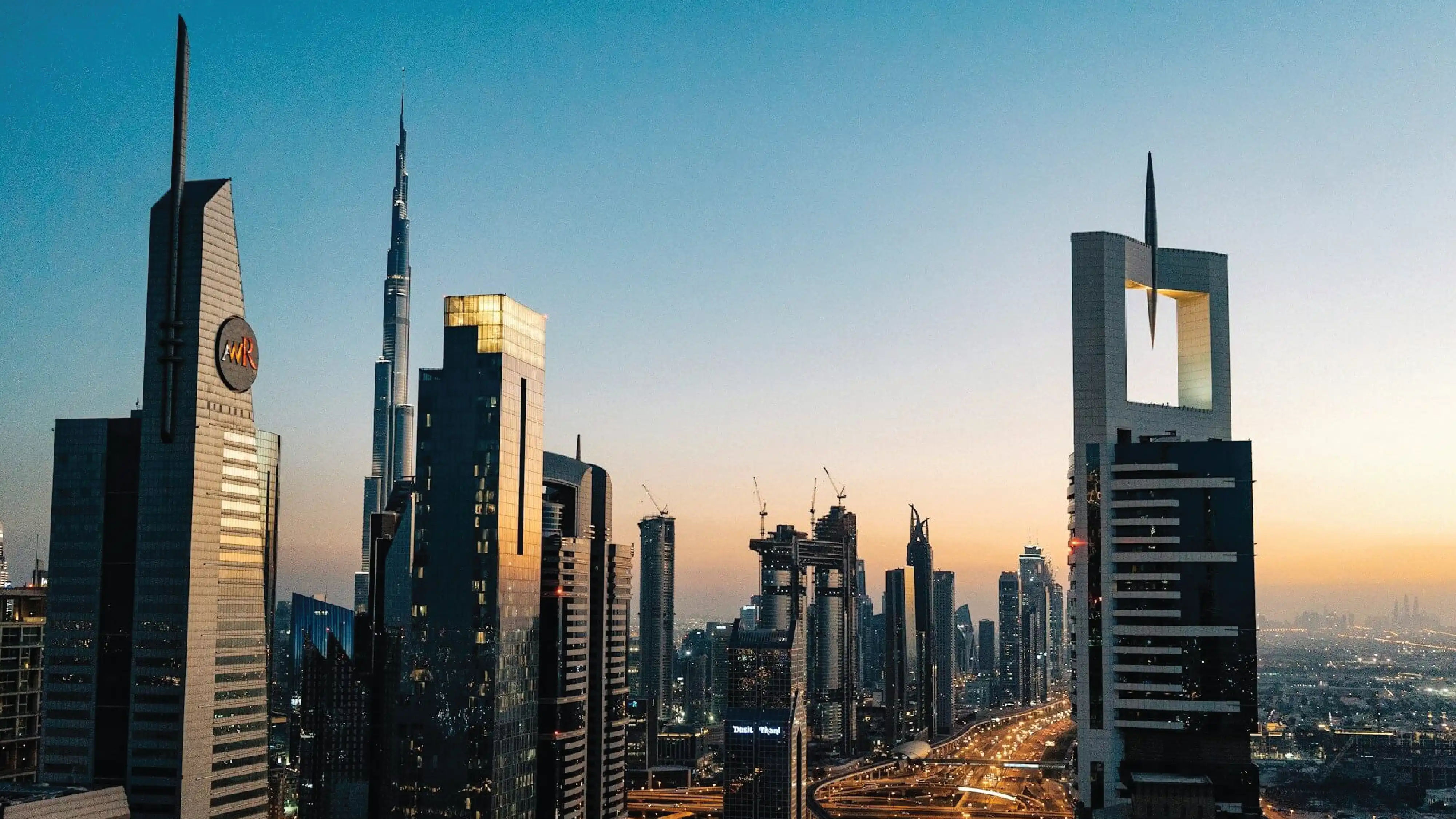 Dubai Marina Skyline