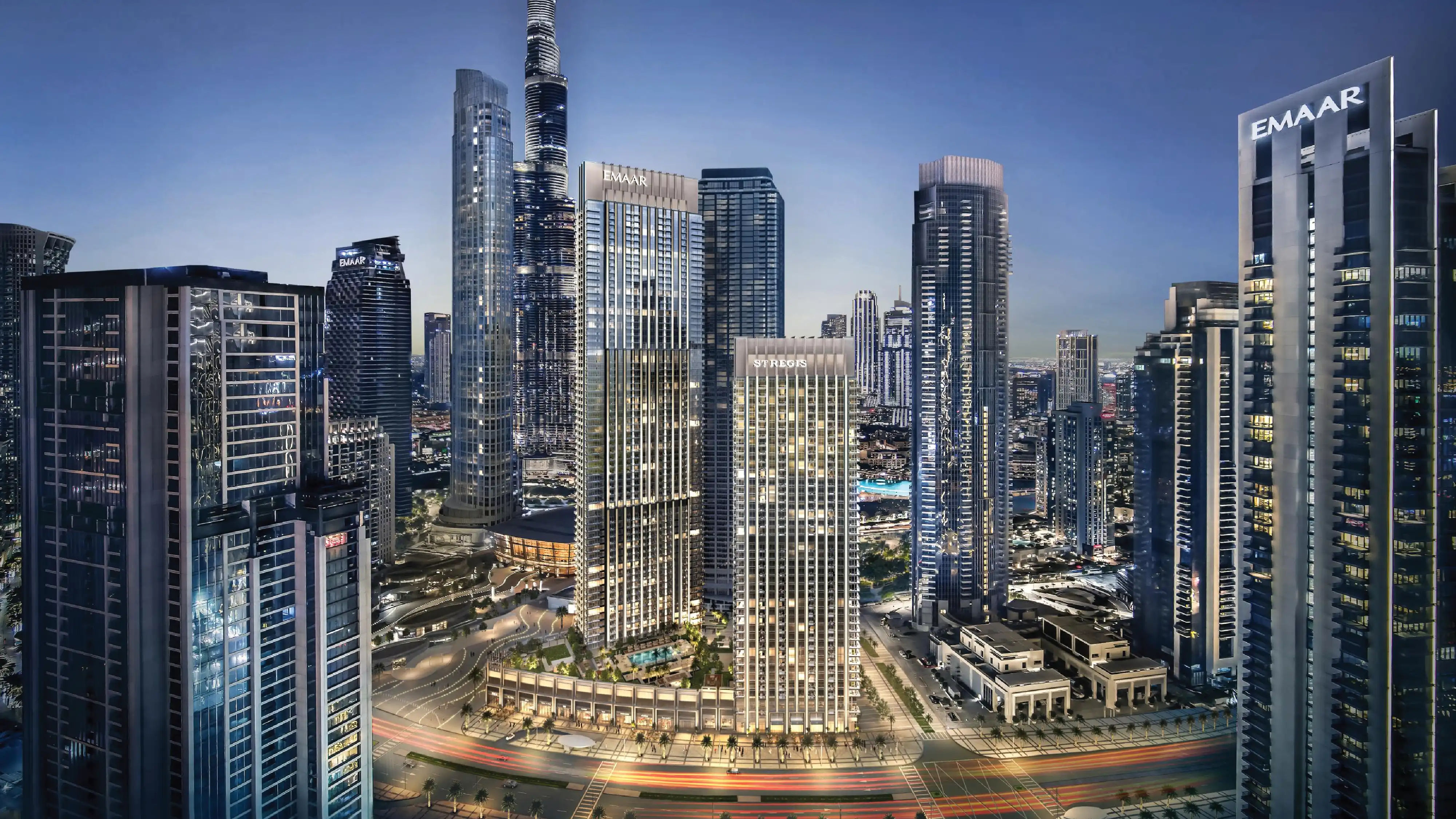 Dubai Marina Skyline