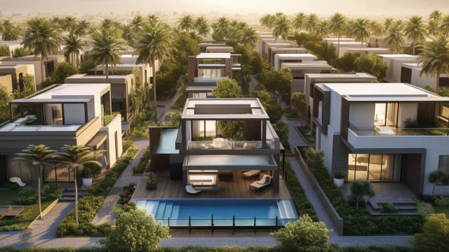 Dubai Marina Skyline