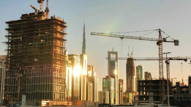 Dubai Marina Skyline