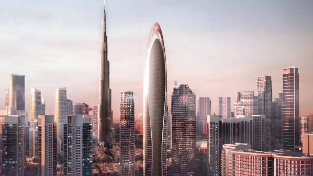 Dubai Marina Skyline